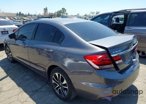 2015 Honda Civic Ex from USA, damaged, VIN 19XFB2F80FE250125